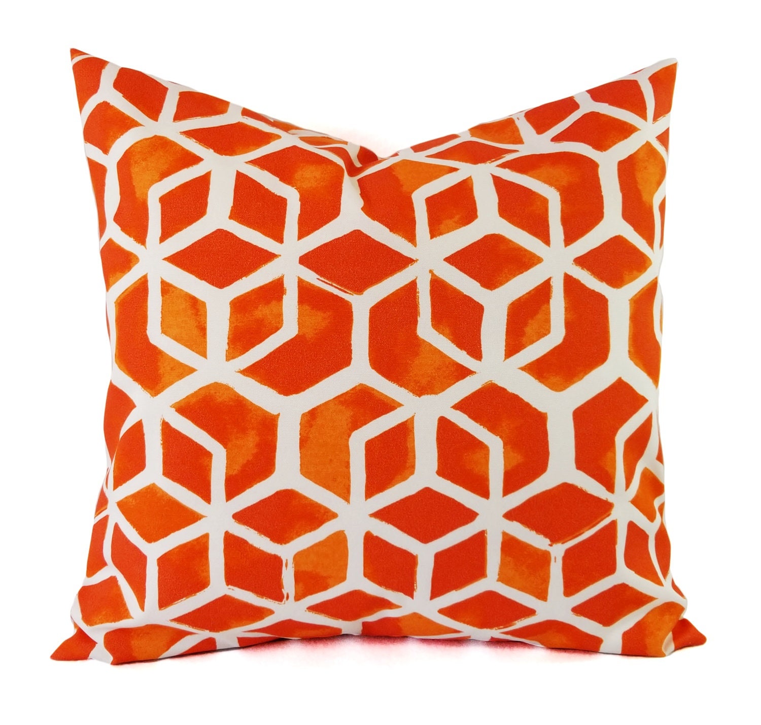 Two Outdoor Pillow Covers Modern Pillow Cover Geometric Etsy