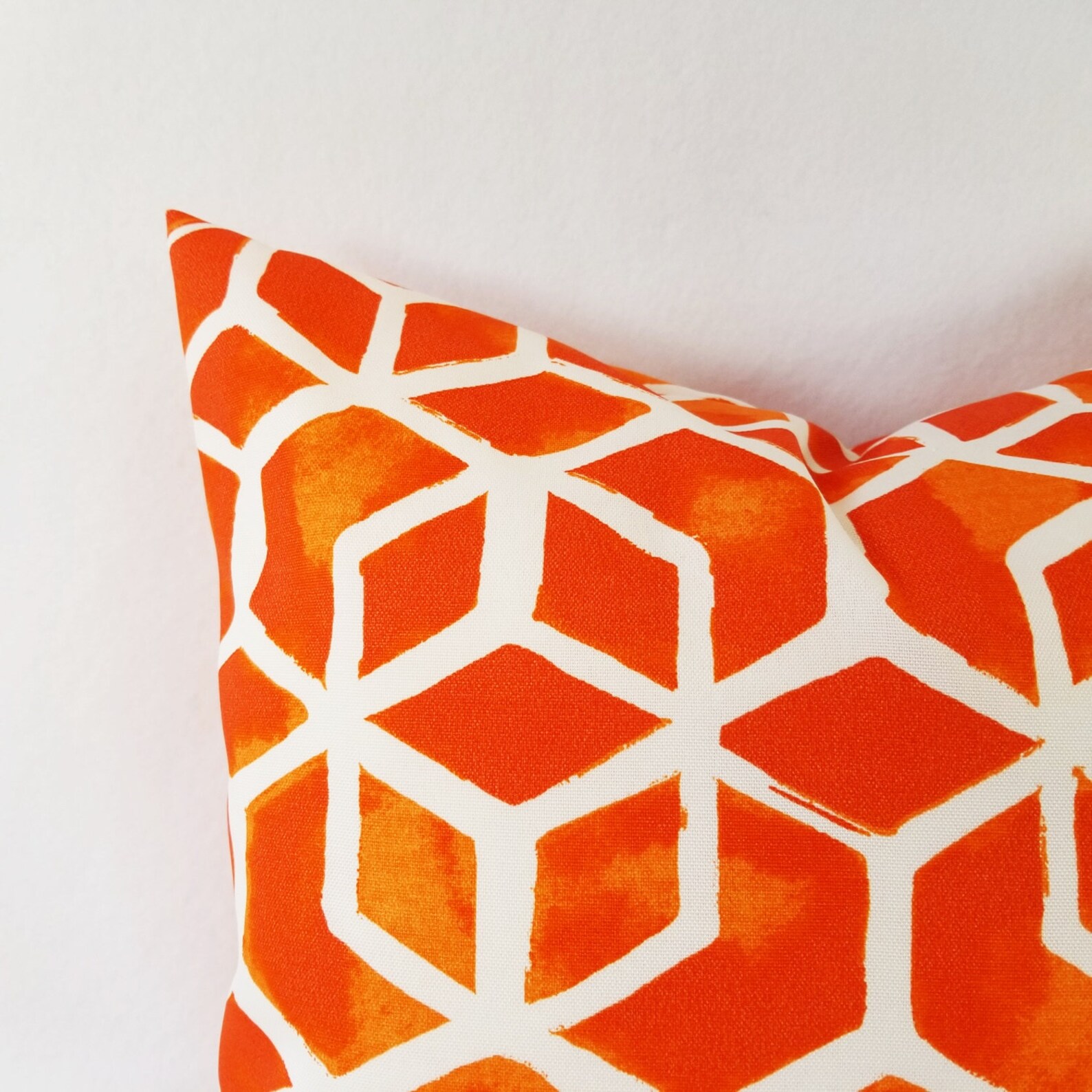 Two Outdoor Pillow Covers Modern Pillow Cover Geometric Etsy