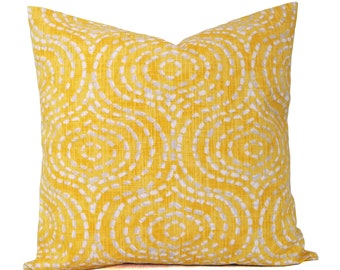 One Deep Yellow Throw Pillow Cover, One Dark Yellow Decorative Pillow Cover, Yellow Couch Pillows Cushion Cover, Yellow Pillow Cover