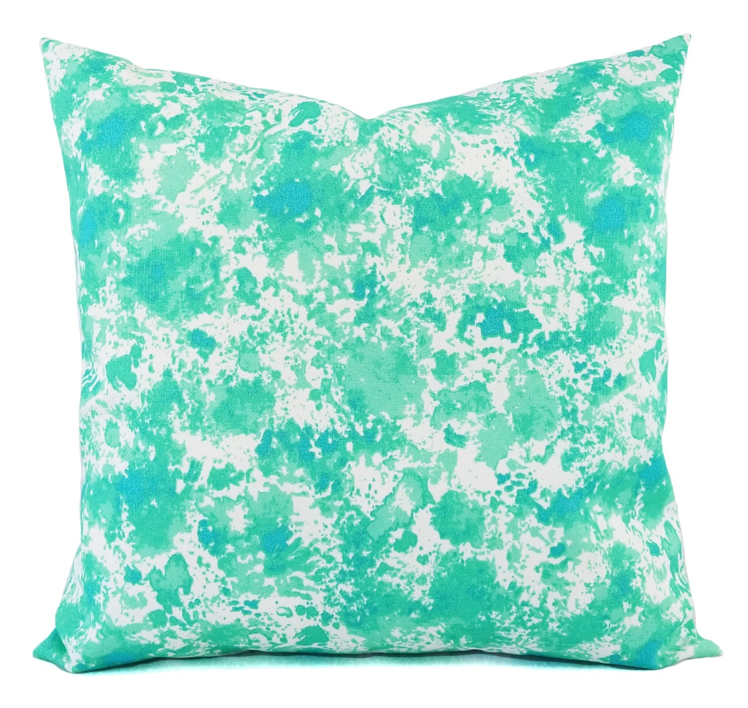 OUTDOOR Pillow Covers Aqua Pillow Turquoise Pillow Cover Etsy