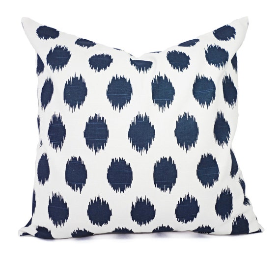 navy decorative pillows