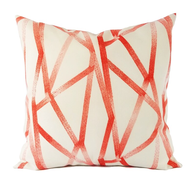 OUTDOOR Pillow Cover Geometric Pillow Cover Aqua Pillow Etsy