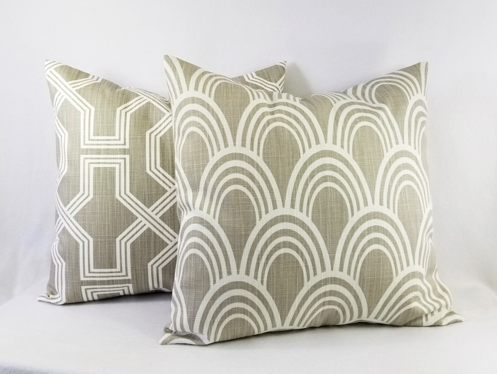 Tan Pillow Cover Cool Brown Pillow Light Brown Pillow Sham Etsy