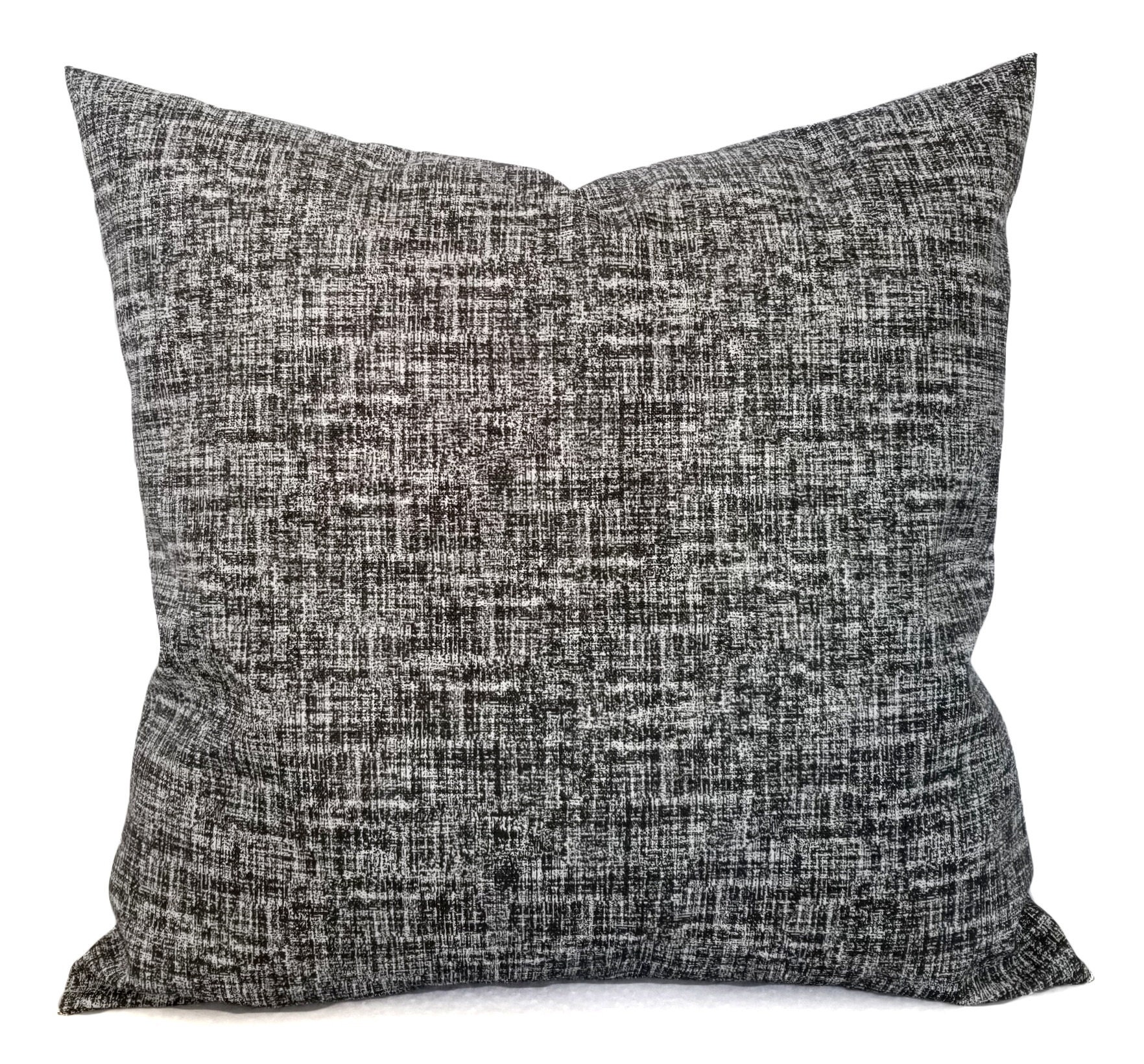 OUTDOOR Dark Grey Pillow Covers Grey Pillows Grey Pillow Etsy