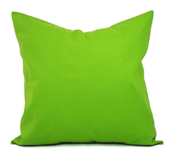 Two Solid Green Pillow Covers Pillow Decorative Pillow Etsy