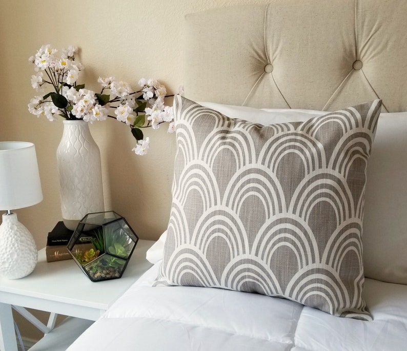 Two Pillow Covers Tan Pillow Cover Tan Pillow Sham Etsy