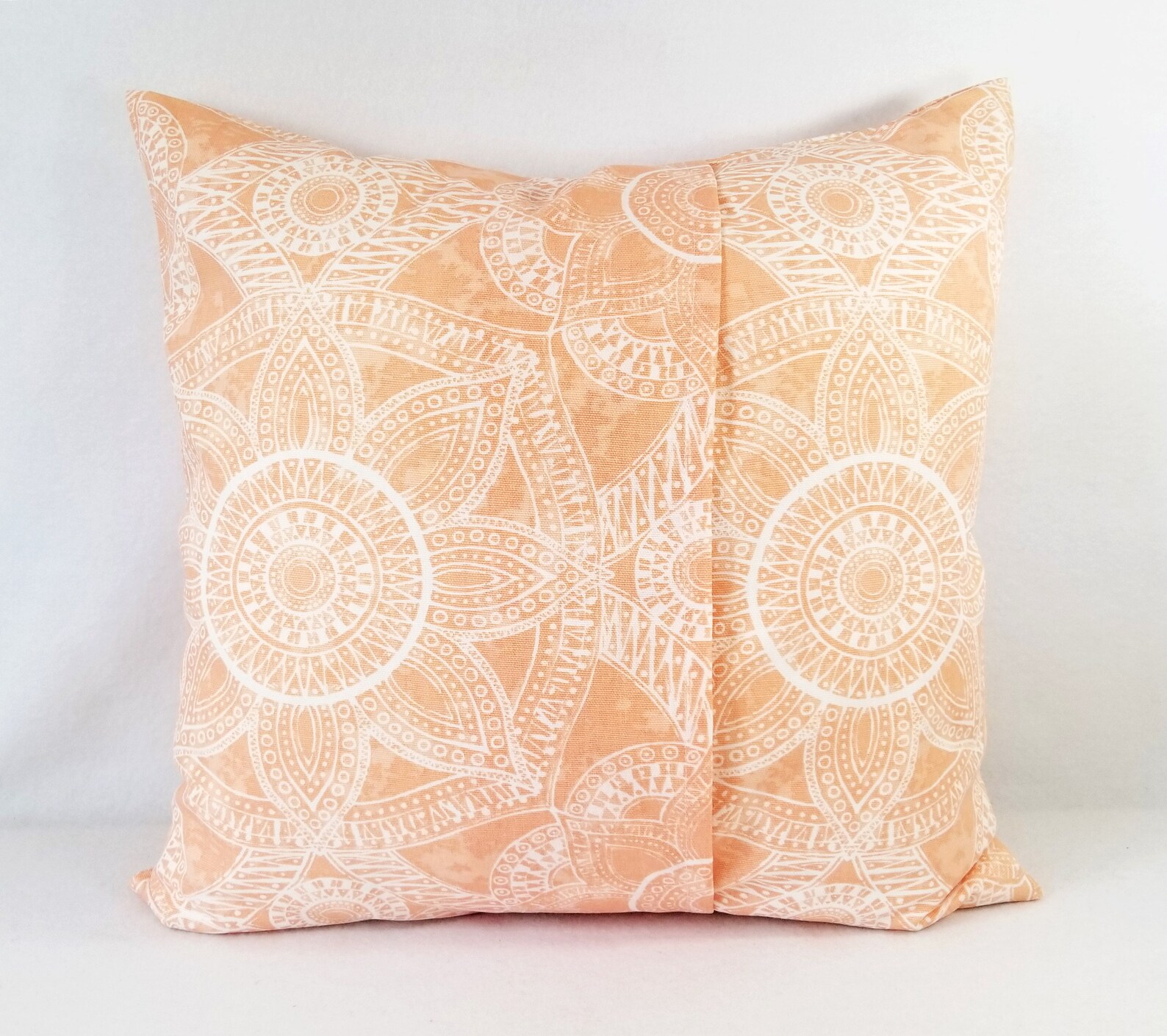 Two Peach Pillow Covers Peach Throw Pillow Pink Pillows Etsy