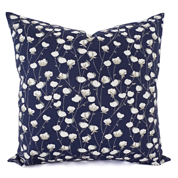 Navy Blue Pillows Etsy