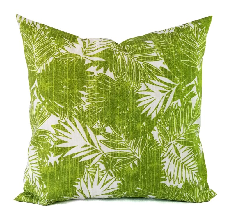 OUTDOOR Pillow Covers Green Pillow Green Pillow Cover Patio Pillow Green Pillows Floral Pillow Damask Pillow Greenery Pillow 2. Daintree