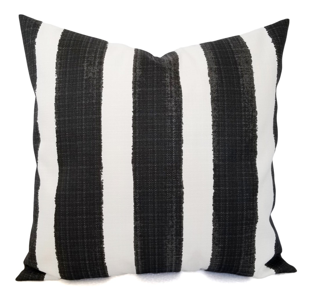 OUTDOOR Dark Grey Pillow Covers Grey Pillows Grey Pillow Etsy