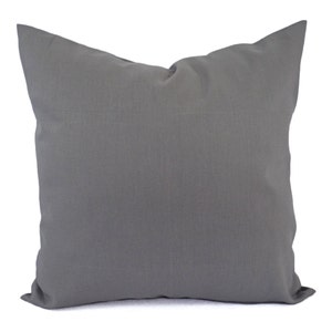 solid gray throw pillows