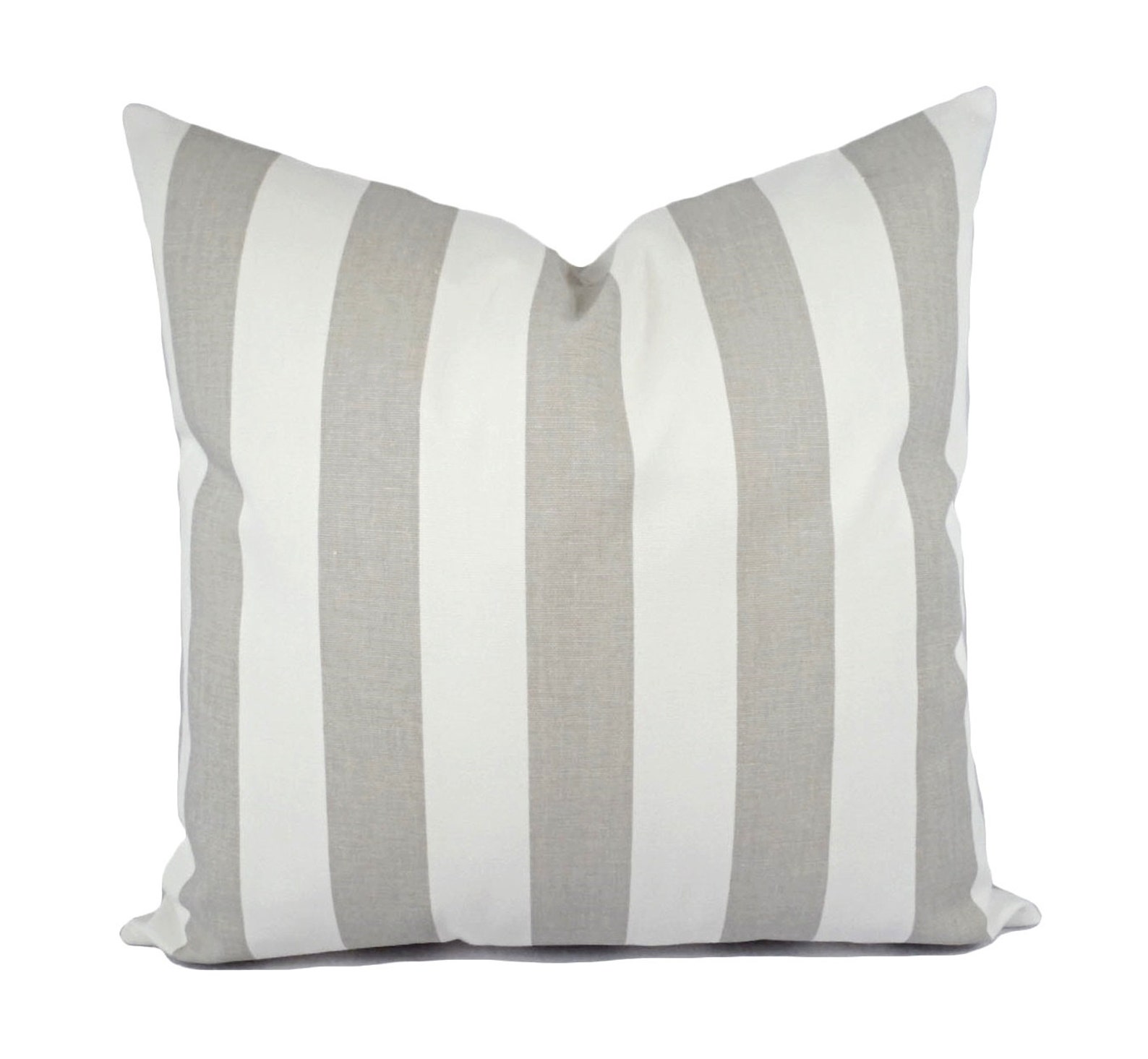 Two Grey and White Pillow Covers Grey Throw Pillow Grey Etsy