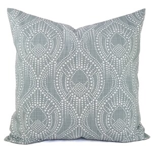 Two Soft Blue Pillow Covers, Geometric Pillow Sham, Blue Throw Pillow, Blue Decorative Pillow, Blue Pillow Sham, Custom Pillowcase