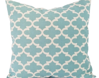 US SELLER set of 2 pillow case covers Moroccan tile Spanish porcelain cushion 