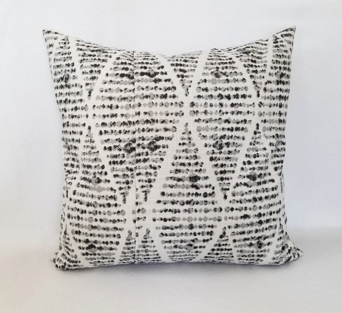 OUTDOOR Dark Grey Pillow Covers Grey Pillows Grey Pillow Etsy