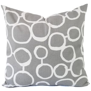 Two Grey and White Geometric Pillows, Decorative Throw Pillows, Grey Pillow Covers, Accent Pillow, Grey Throw Pillow Grey Pillow Sham