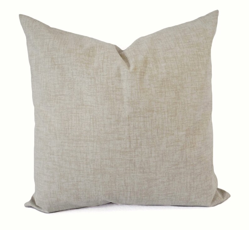 Two Pillow Covers Khaki Throw Pillows Solid Pillow Cover Etsy