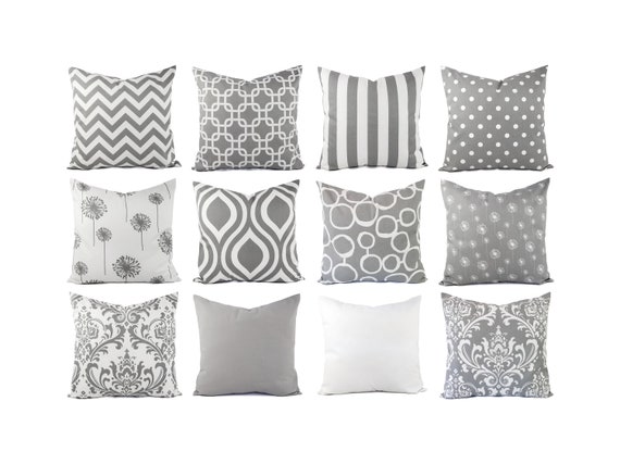 Grey euro pillows hotsell