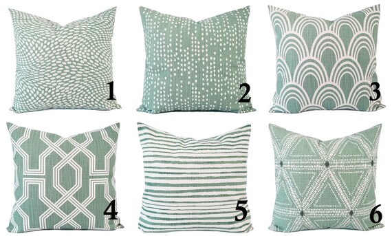 Soft Green Pillow Cover Sage, Sage Green Throw Pillows For Sofa