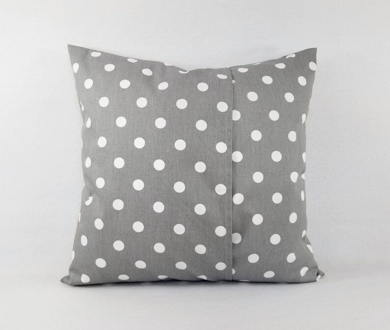 Grey Pillow Covers Grey and White Throw Pillows Decorative Etsy