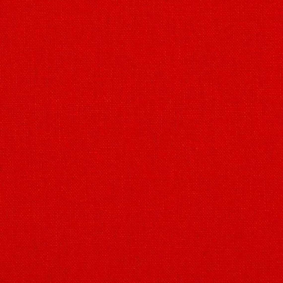 Solid Red Pillow Cover Red Decorative Pillow Cover Linen Etsy