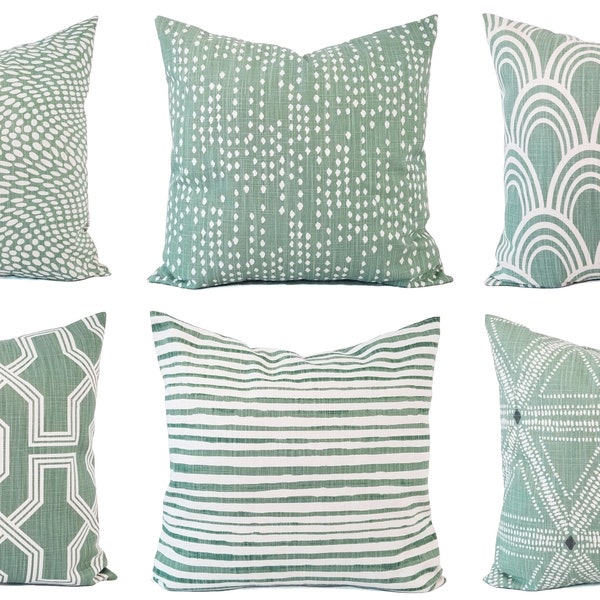 Green Pillow Covers Etsy
