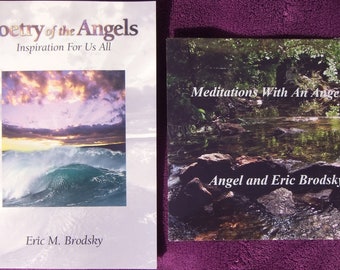 Special Lot Meditations With An Angel II cd Poetry of the Angels Message Of The Day book Free Shipping Inspirational Guidance For Her Him