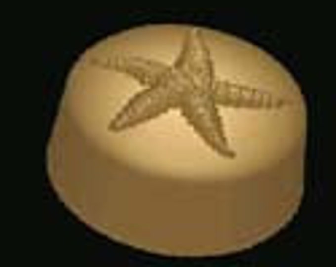 Star fish hand crafted goat milk and shea butter soap - guest soap or gift for the beach or starfish lover