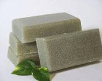 Pumice Goat Milk Soap: Handcrafted Exfoliating Bar for Mechanics & Gardeners