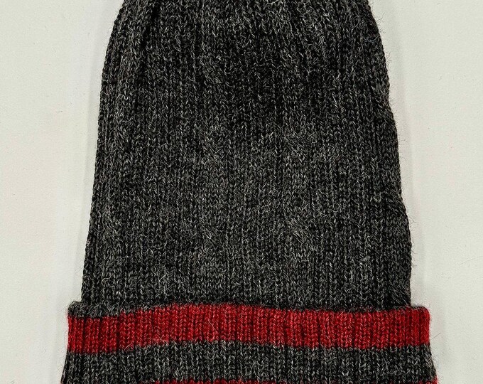 100% Baby alpaca reversible comfort hat