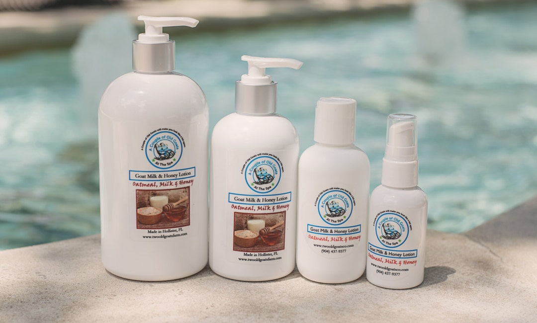 8oz Goat Milk & Honey Body Lotion main image 0