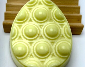 Goat Milk & Shea Butter Massage Soap: Handcrafted, Palm-Sized