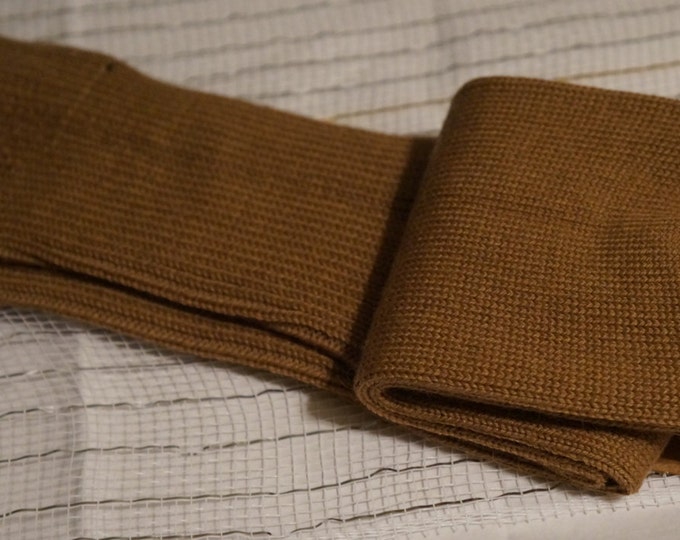 Alpaca socks infused with Aloe - Men -Camel - Medium  ribbed stitched - warm dry insulation - fine lustrous alpaca