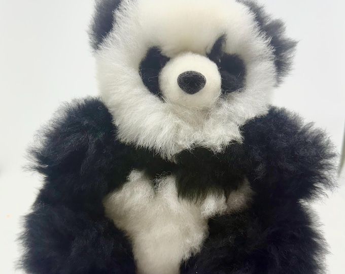 9" fluffy Panda Bear - heavenly soft