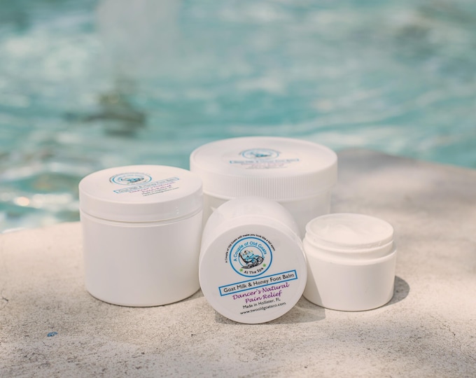 Dancer's Goat Milk Natural Foot Balm to Feel Better Soon -  naturally soothe achy tired muscles