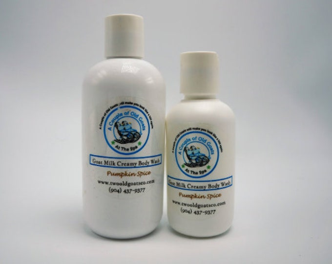 Goat Milk Body_Hand Wash in 16, 8 or 4 oz- moisturize and clean