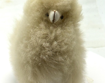 7" Standing Baby Alpaca Stuffed Animal, Fluffy Soft Toy