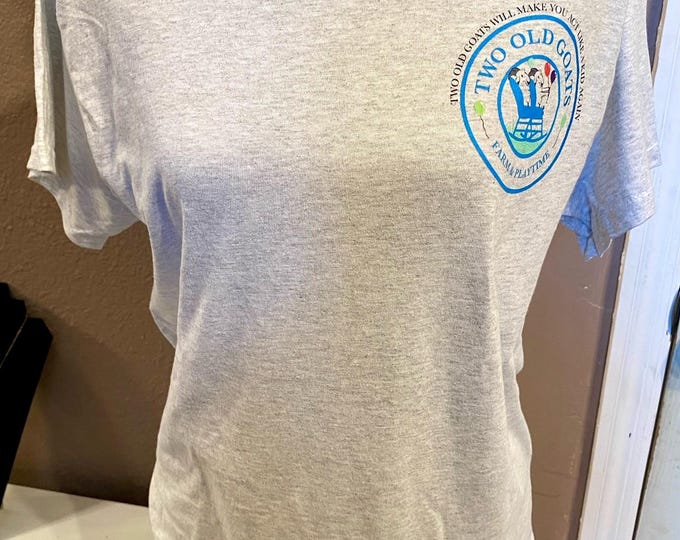 Two Old Goats Farm & Playtime T Shirt - several sizes