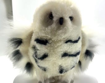 7" fluffy Owl - heavenly soft