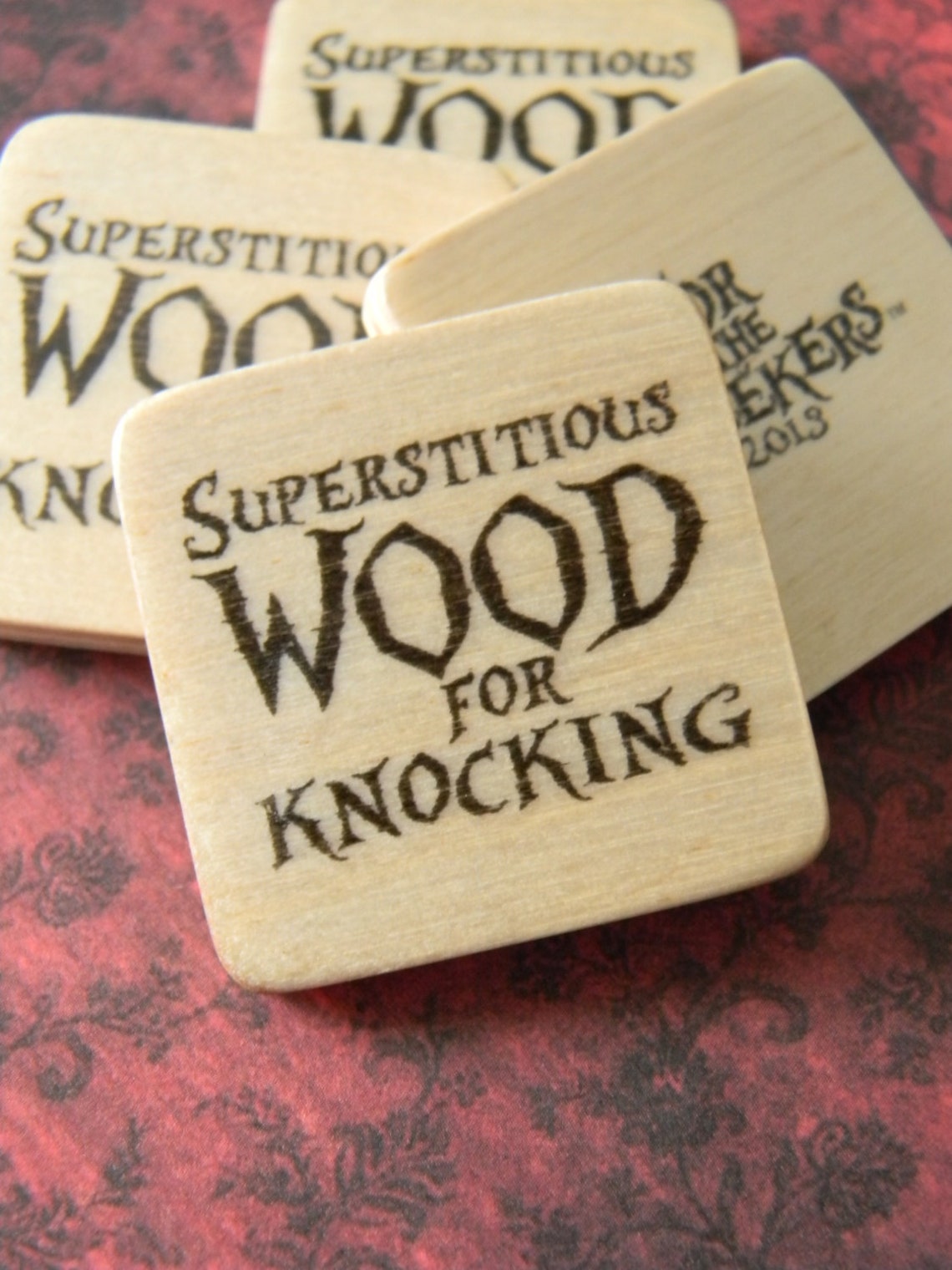 Knock on Wood Superstitious Wood for Knocking Etsy