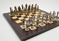 Greek Warrior Chess Set - Wooden board \/ 32X32cm