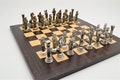 Athena chess set - Wooden board \/ 32X32cm