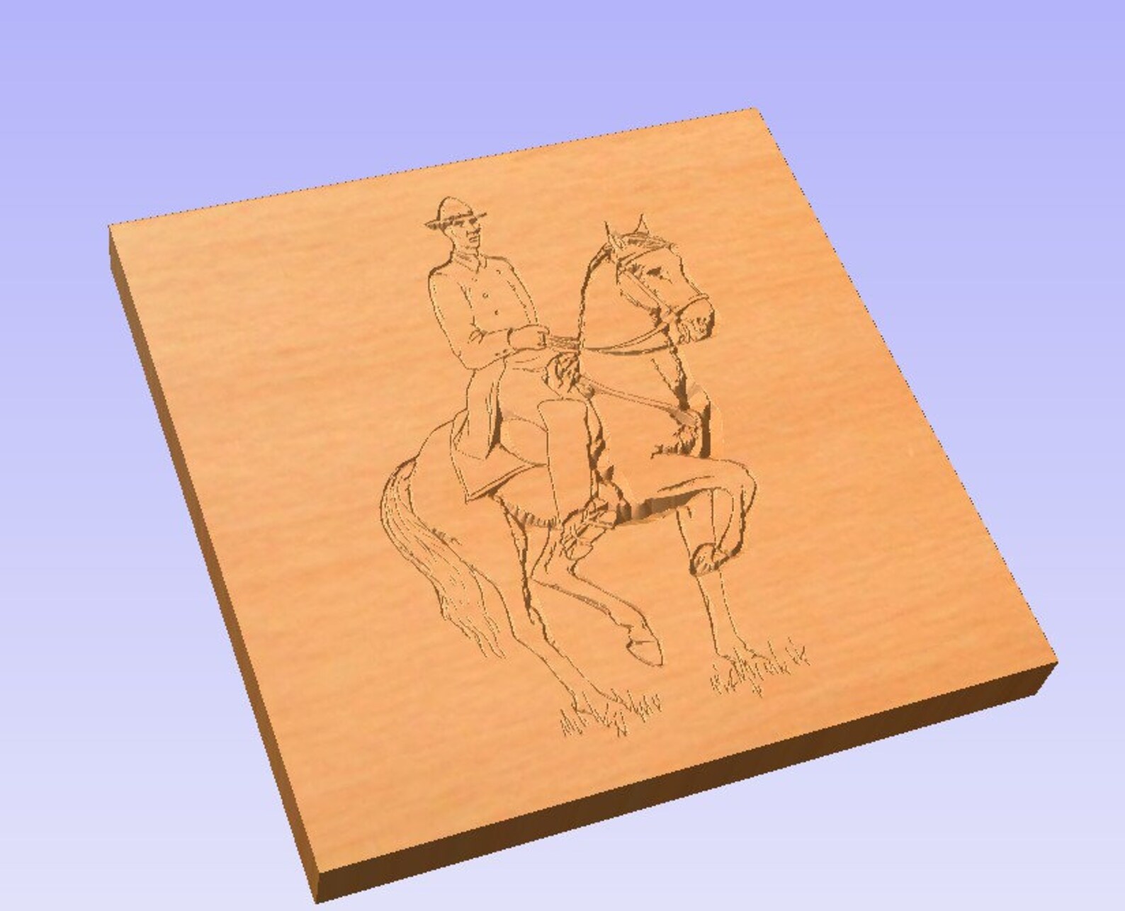 Etsy G Code Files Router Horse 2.5 D CNC Router G Code Cut File Immediate Instant Download Good ...