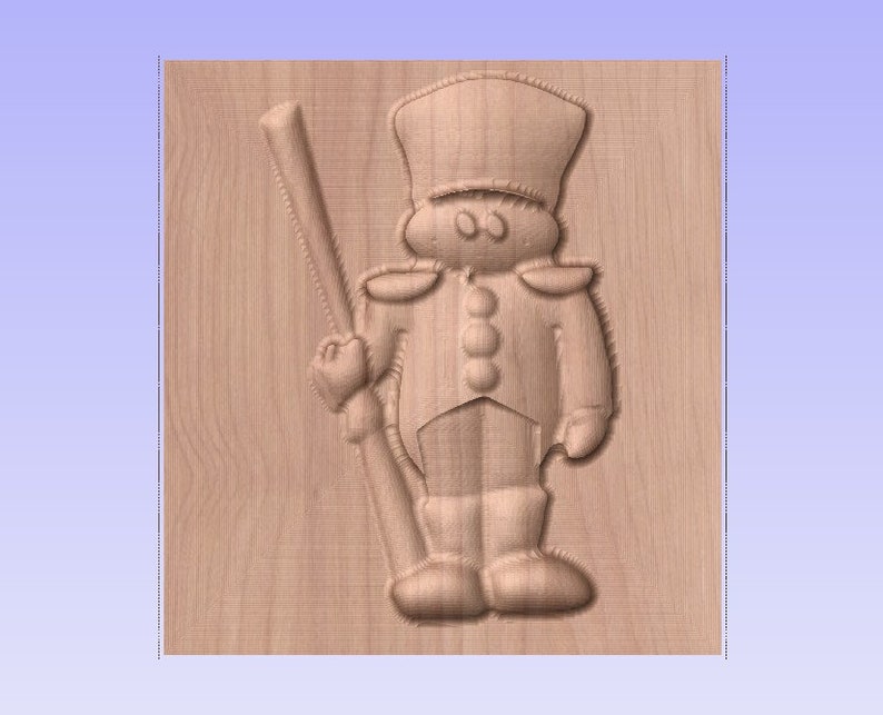 Toy soldier 3d solid model Carving, 3d in OBJ and STL formats Ca