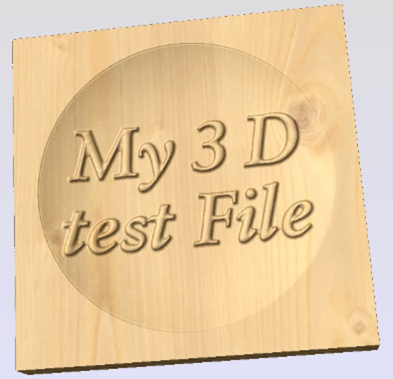 Test file check out your machine for 3D capability with this image 1