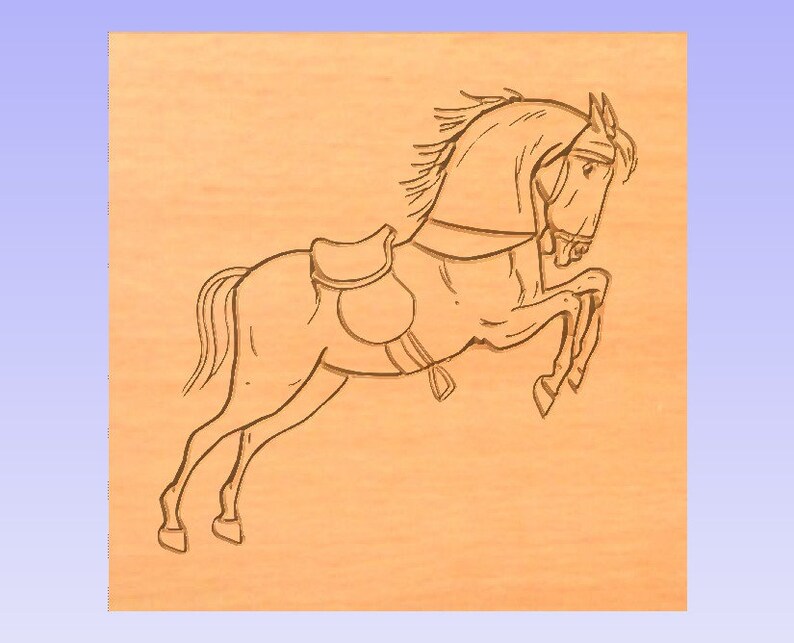 2.5D inch /& metric Horses 9 Cut Files CNC router G code instant download g-code files unlock power hidden in your CNC machine today