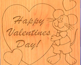 Valentines 5w" x 5h" g code cut file immediate instant download grbl and x carve beginner g code files great size for 3018 cnc machine