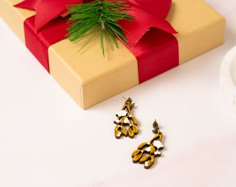 Mistletoe Earrings