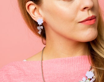 Roses & Ribbons Earrings