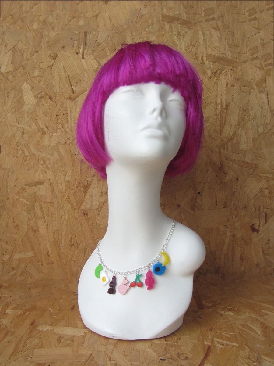 SWEETS for My SWEET Pick 'n' Mix Sweetie Lasercut Necklace Eight Charms ...